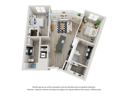 Floor plan B7