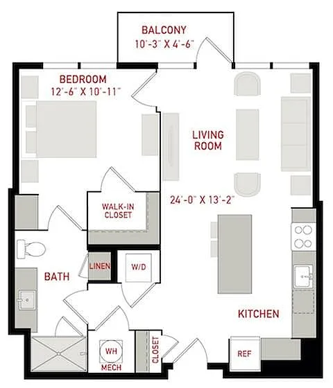 Floor plan The Clydesdale