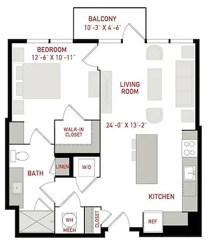Floor plan The Clydesdale