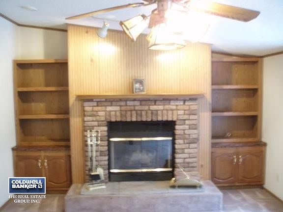 Wood Burning Fireplace