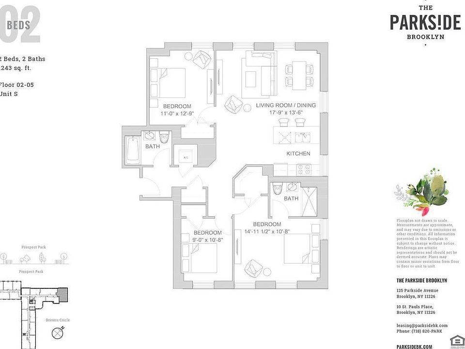 1st image of 123 Parkside Ave APT 5S