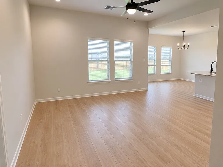 Spacious and bright living room