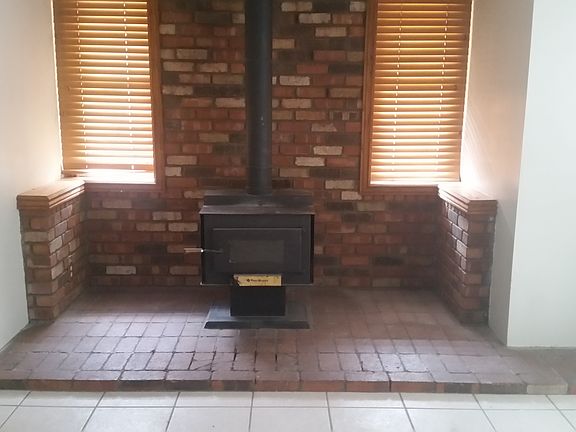 wood burning stove