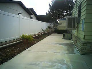 large barbecue patio