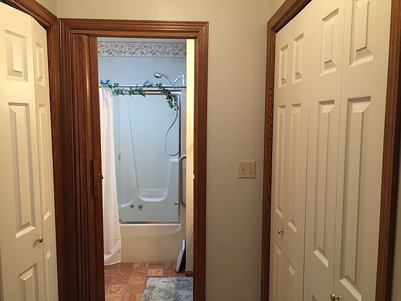 Master closets and bath