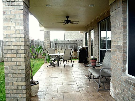 10 x 24 Covered Back Porch