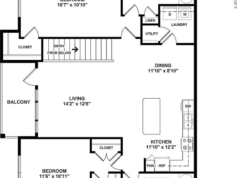 B4 Floor plan W Dimensions B4 Floor plan W Dimensions