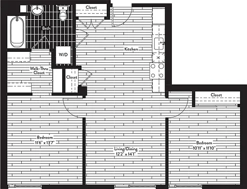 Floor plan B01