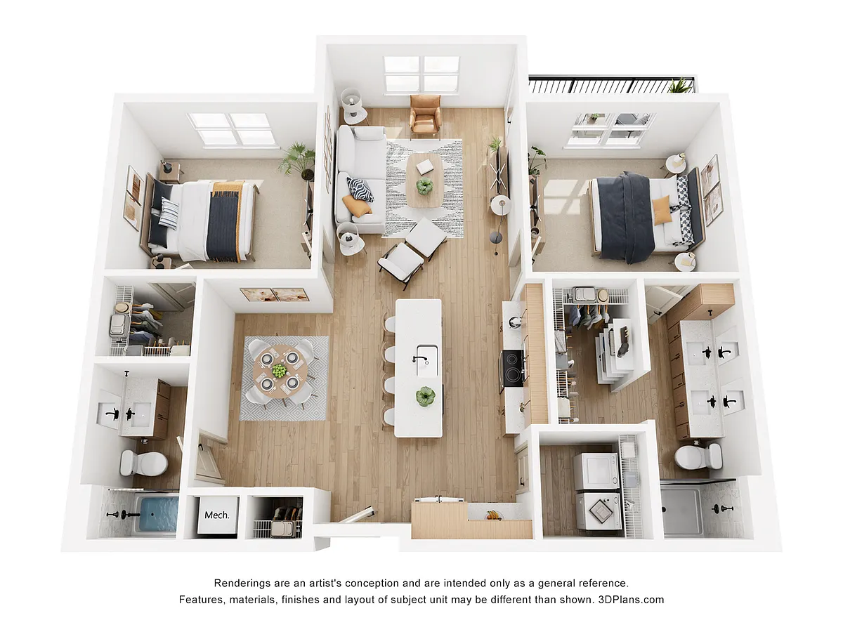 Floor plan C1