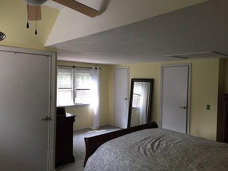 Master bedroom - upstairs