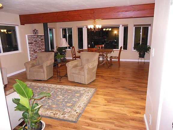 Living room and Dining room