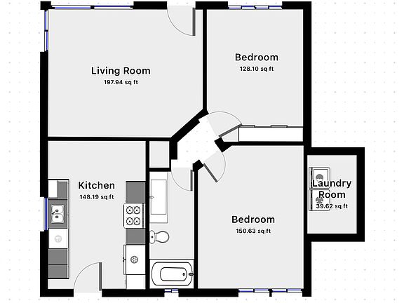 Floor plan & square footage are only for reference . Neither has been verified for accuracy . Do not assume square footage as actual.