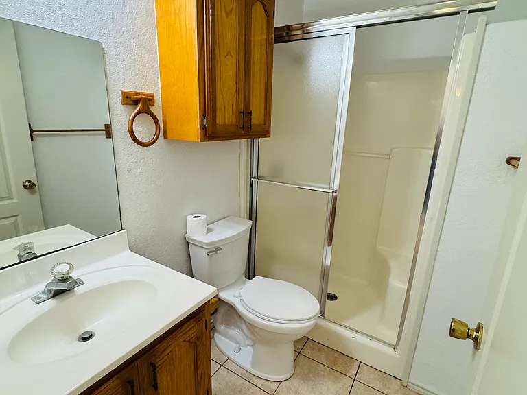 Bathroom and shower