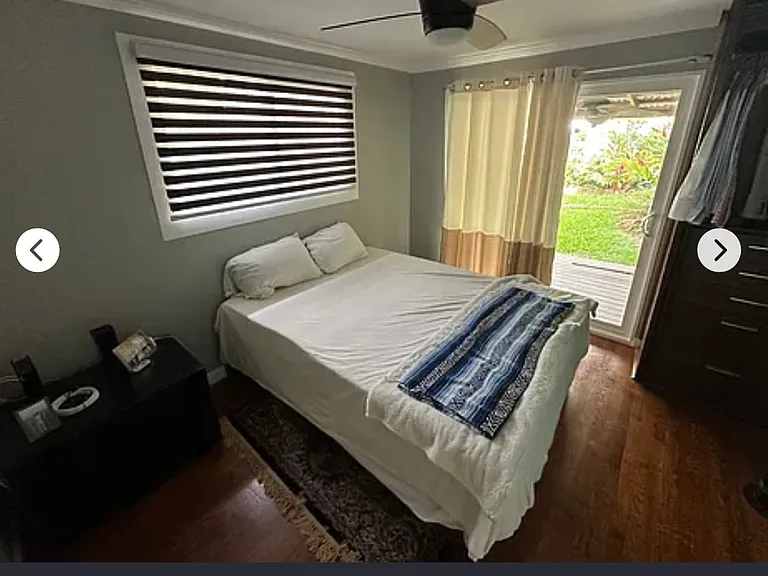 Bedroom 1 (with sliding glass door to porch)