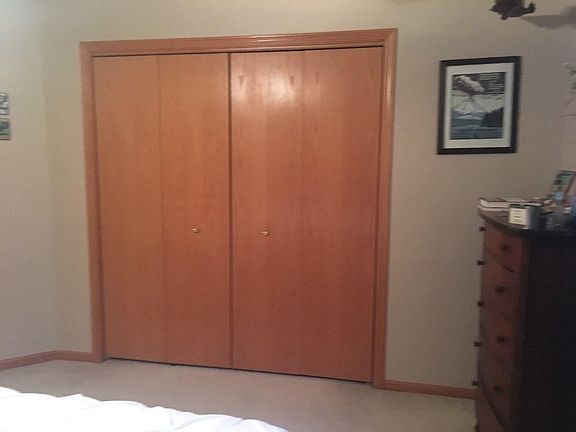 closet in master bedroom