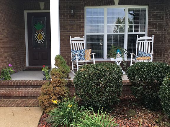 Covered front porch