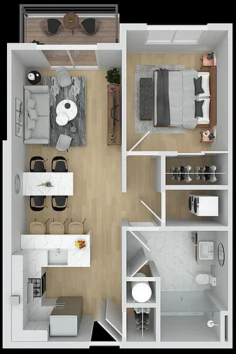 Floor plan C
