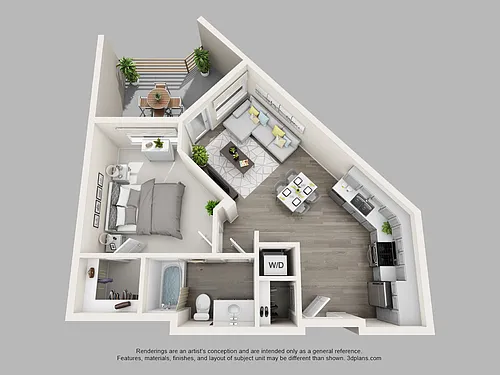 Floor plan 1C