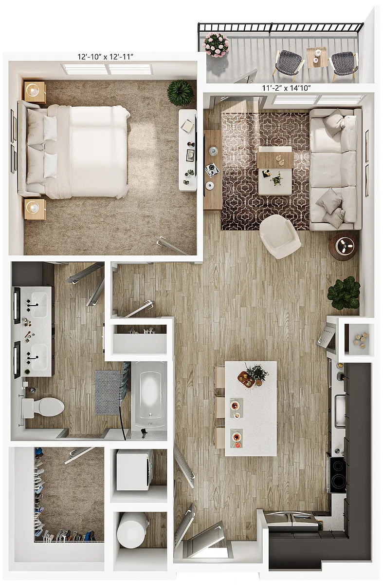 Floor plan A1
