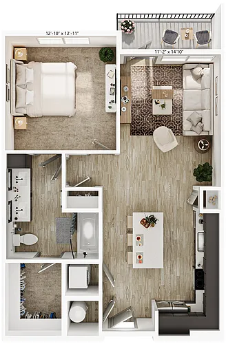 Floor plan A1