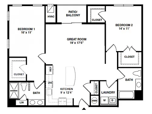 Floor plan Tungsten