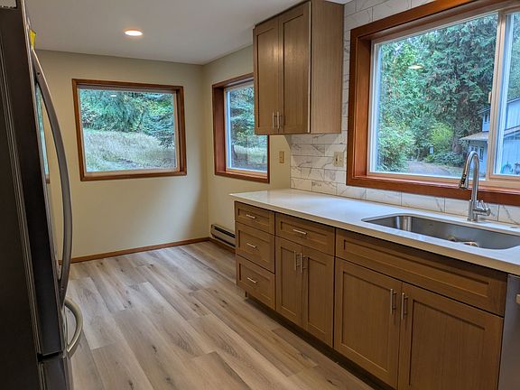 Kitchen and dining area