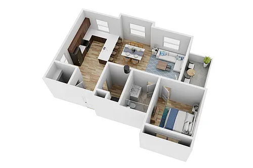 Floor plan A1