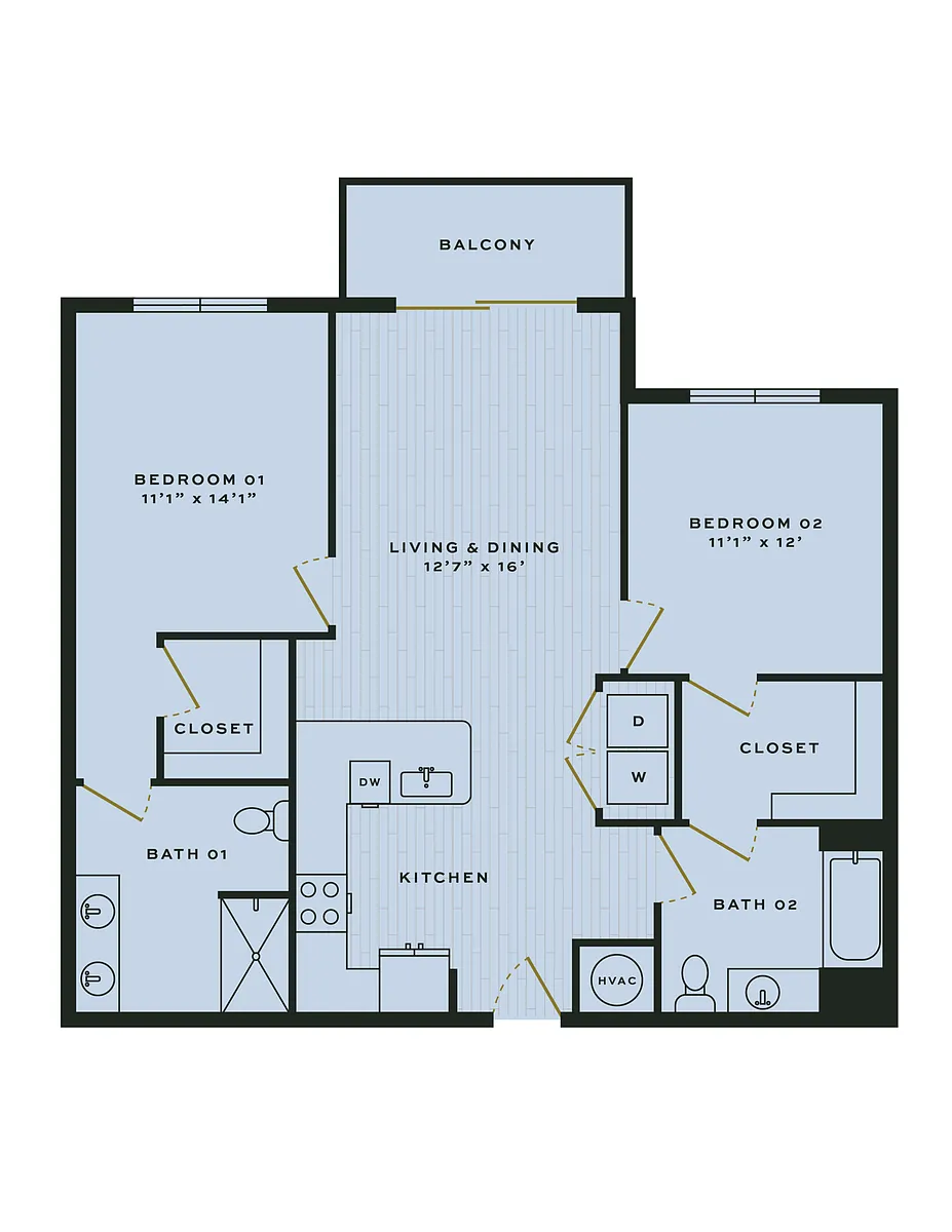 Floor plan B3