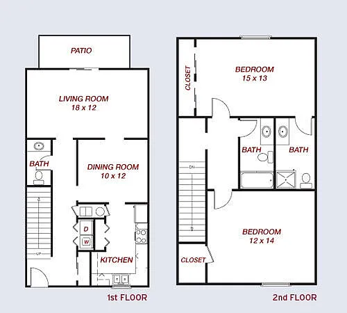 Floor plan The Mahogany