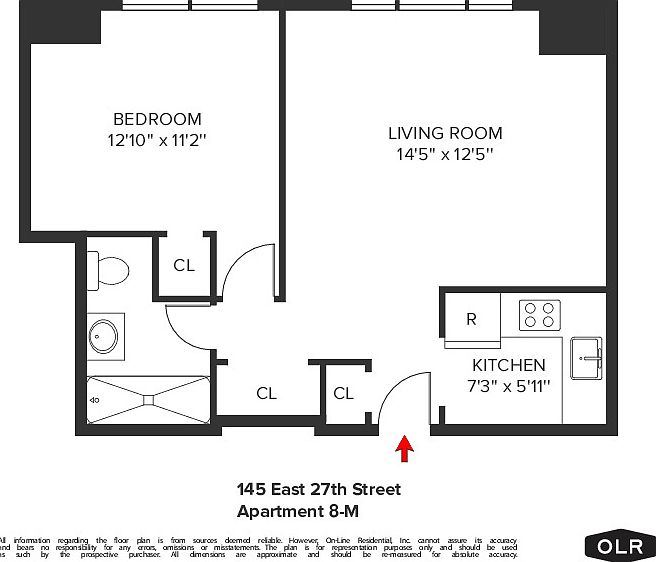 2nd image of 145 E 27th St APT 8M