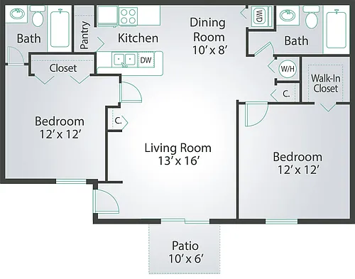 Floor plan Tarpon