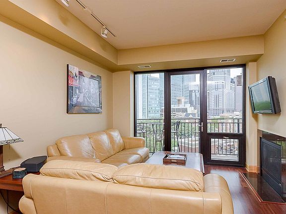 Spacious living room with beautiful accents