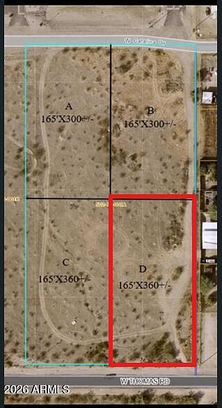 1st image of 0 W Thomas LOT D Road #D