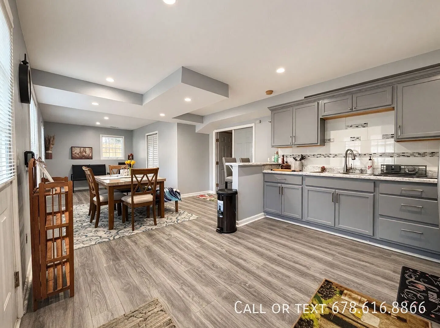 Fully Furnished 3BD/1BA Lower-Level Apartment with Private Entrance Loganville, GA — Photo 2