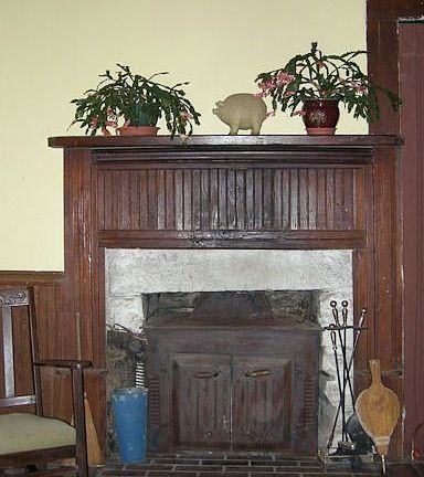front room fireplace