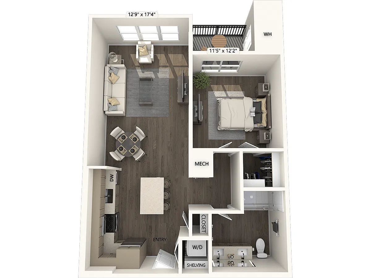 Floor plan AM19-Upgrade Collection II