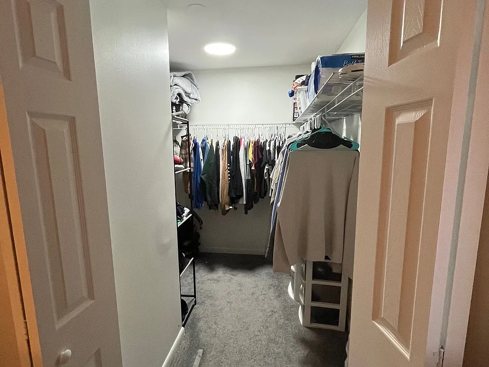 Large walk-in closet