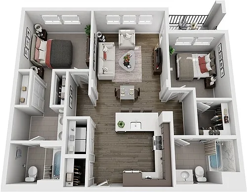 Floor plan 2A