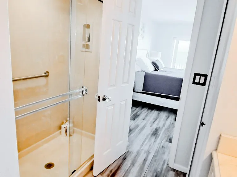 Master Bathroom with Walk In Shower
