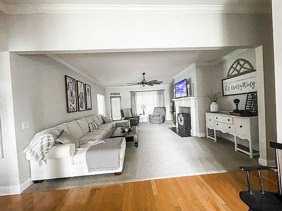 Large, open family room 