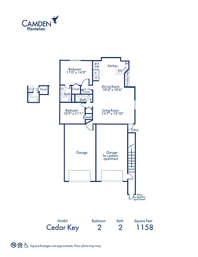 Floor plan Cedar Key