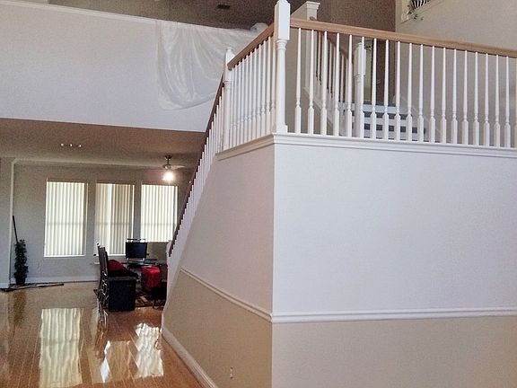 Staircase view from front door