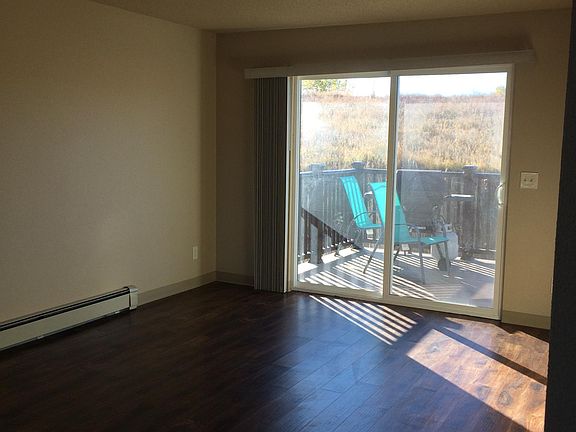 Deck off of living room for relaxing.