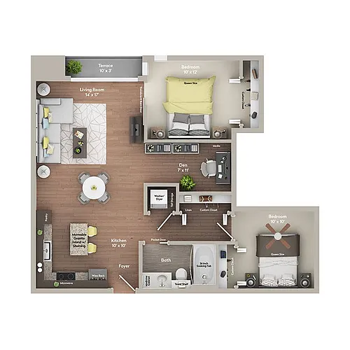 Floor plan B2