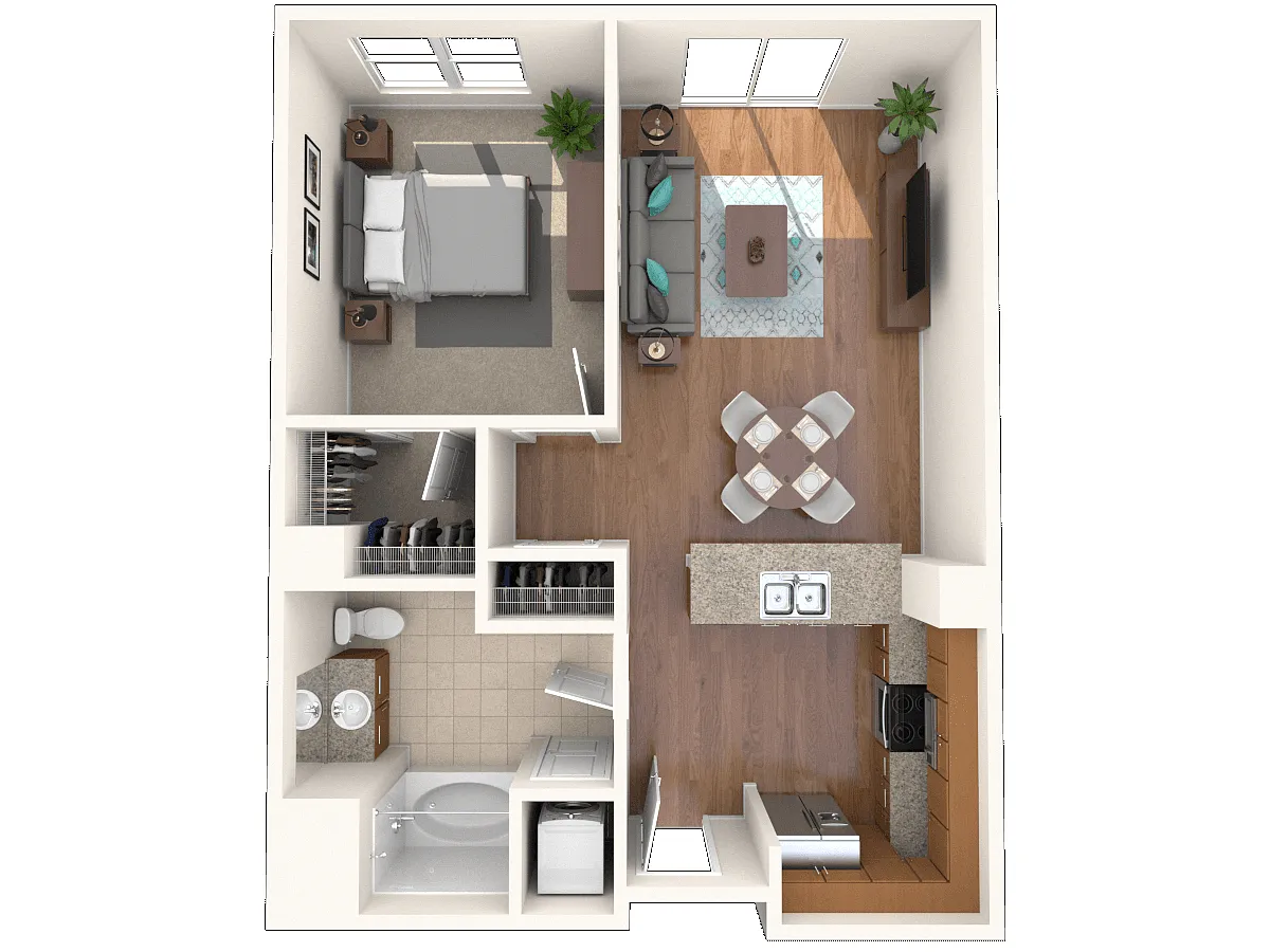 Floor plan Burbank (East)