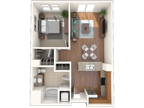 Floor plan Burbank (East)