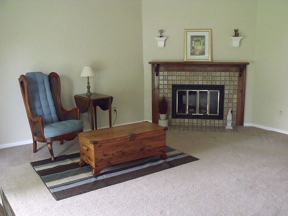 living room fireplace