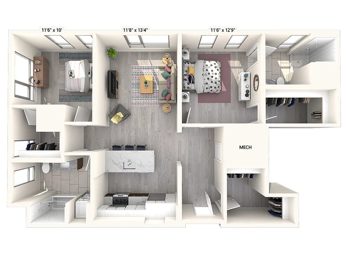 Floor plan W-D9