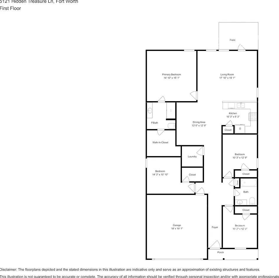 5121 Hidden Treasure Ln Fort Worth, TX 76179 — Photo 2