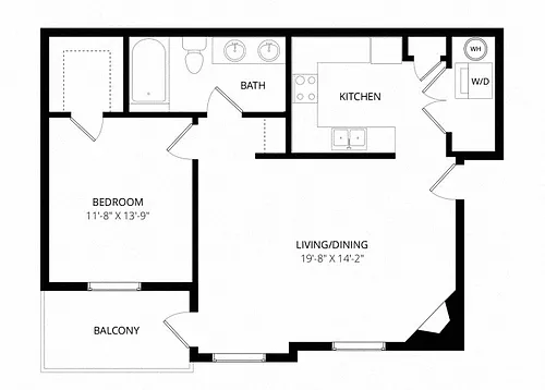 Floor plan Caresse